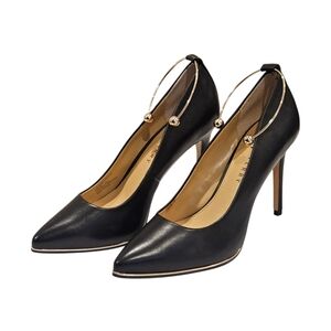 Katy Perry Collections Black and Gold Heels